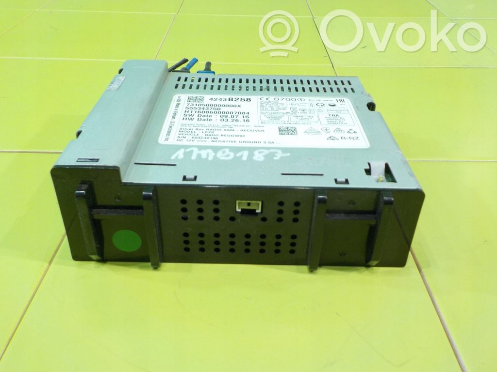Opel Astra K Radio / CD/DVD atskaņotājs / navigācija