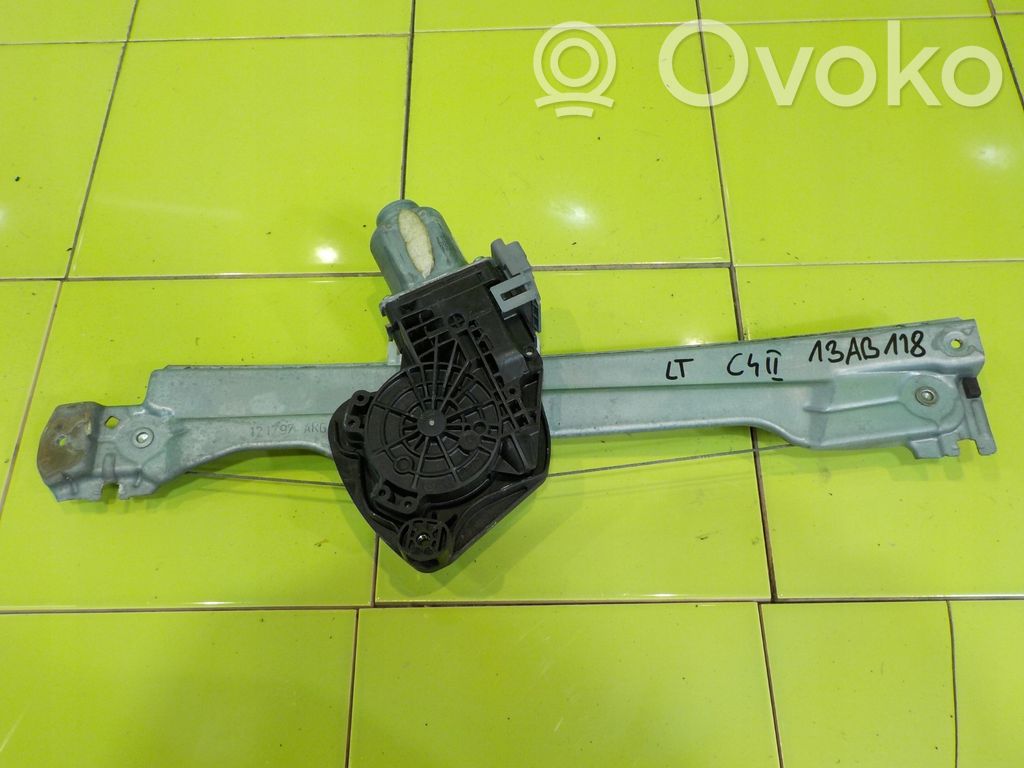 Citroen C4 II Priekinio el. lango pakėlimo mechanizmo komplektas 