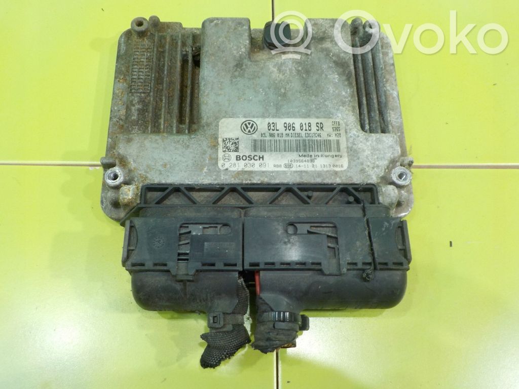 Skoda Superb B6 (3T) Engine control unit/module 