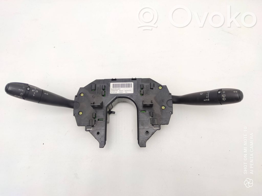 Citroen C4 I Interruptor/palanca de limpiador de luz de giro 