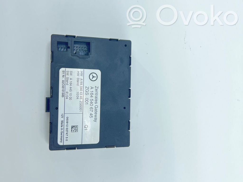 Mercedes-Benz ML W164 Módulo de control Gateway 