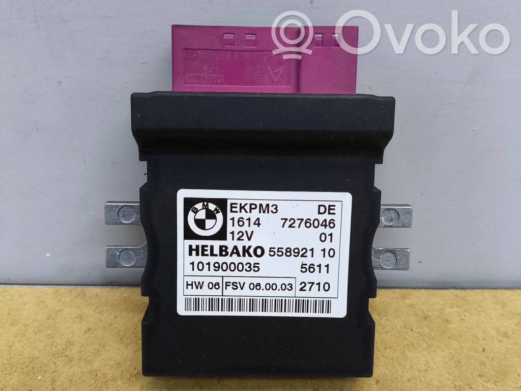 BMW 3 E90 E91 Fuel injection pump control unit/module 