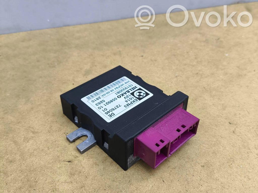 BMW 3 E90 E91 Fuel injection pump control unit/module 