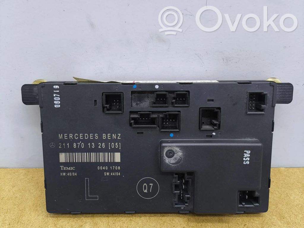 Mercedes-Benz E W211 Door control unit/module 