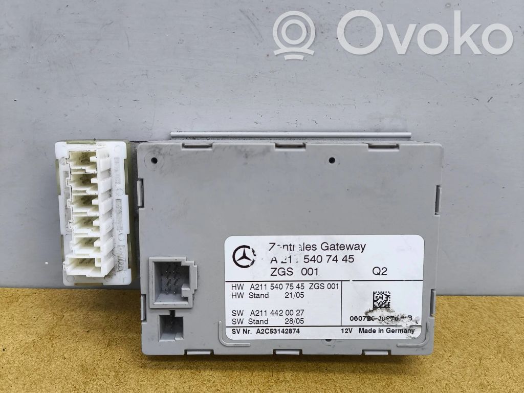 Mercedes-Benz E W211 Gateway control module 