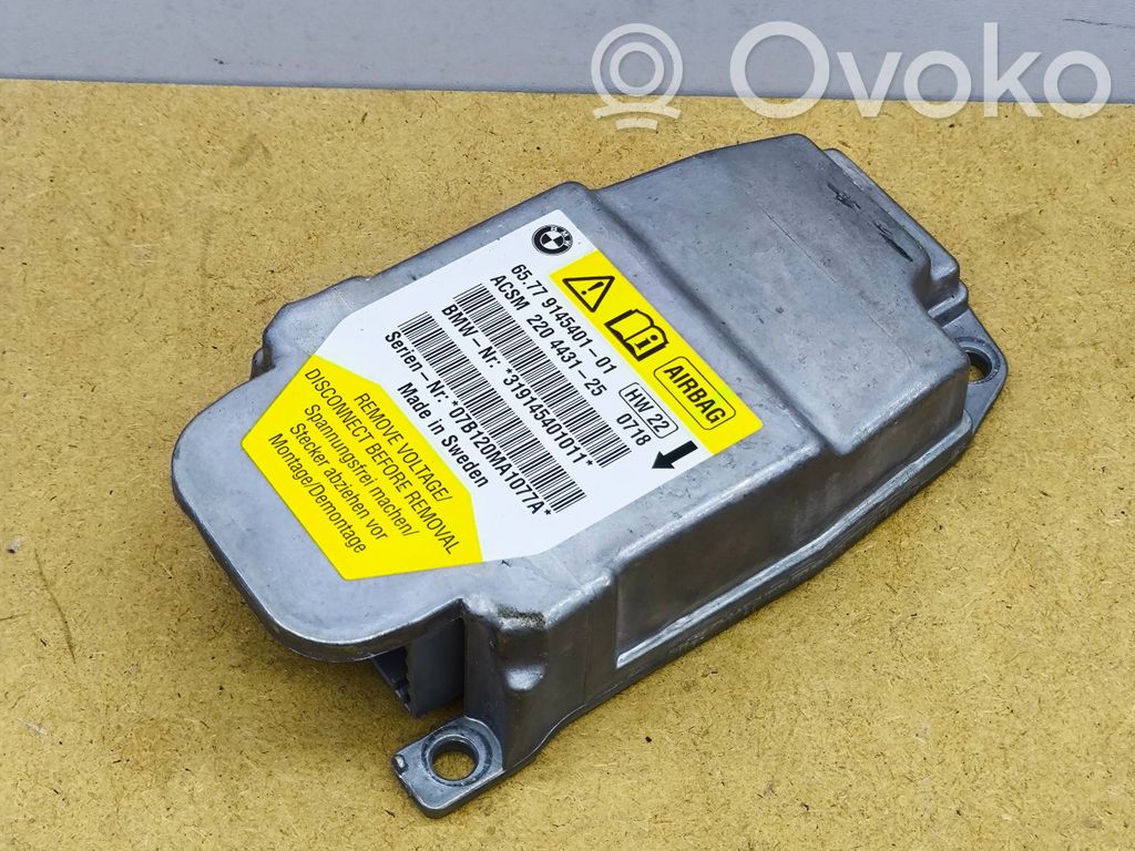 BMW 5 E60 E61 Airbag control unit/module 