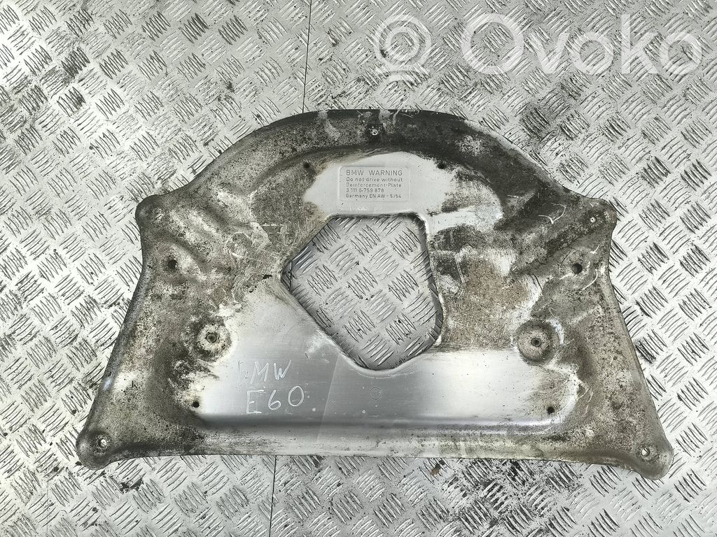 BMW 5 E60 E61 Engine splash shield/under tray 