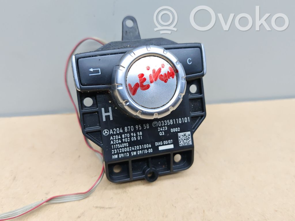 Mercedes-Benz C W204 Interruptor de control multifunción 