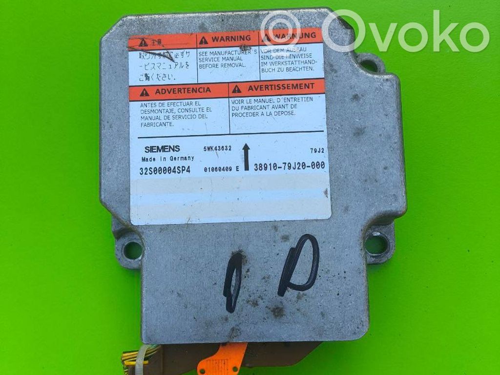 Suzuki SX4 Turvatyynyn ohjainlaite/moduuli 