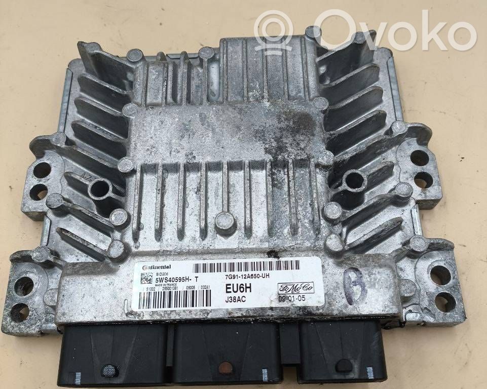 Engine control unit/module   7G9112A650UH,5WS40595H