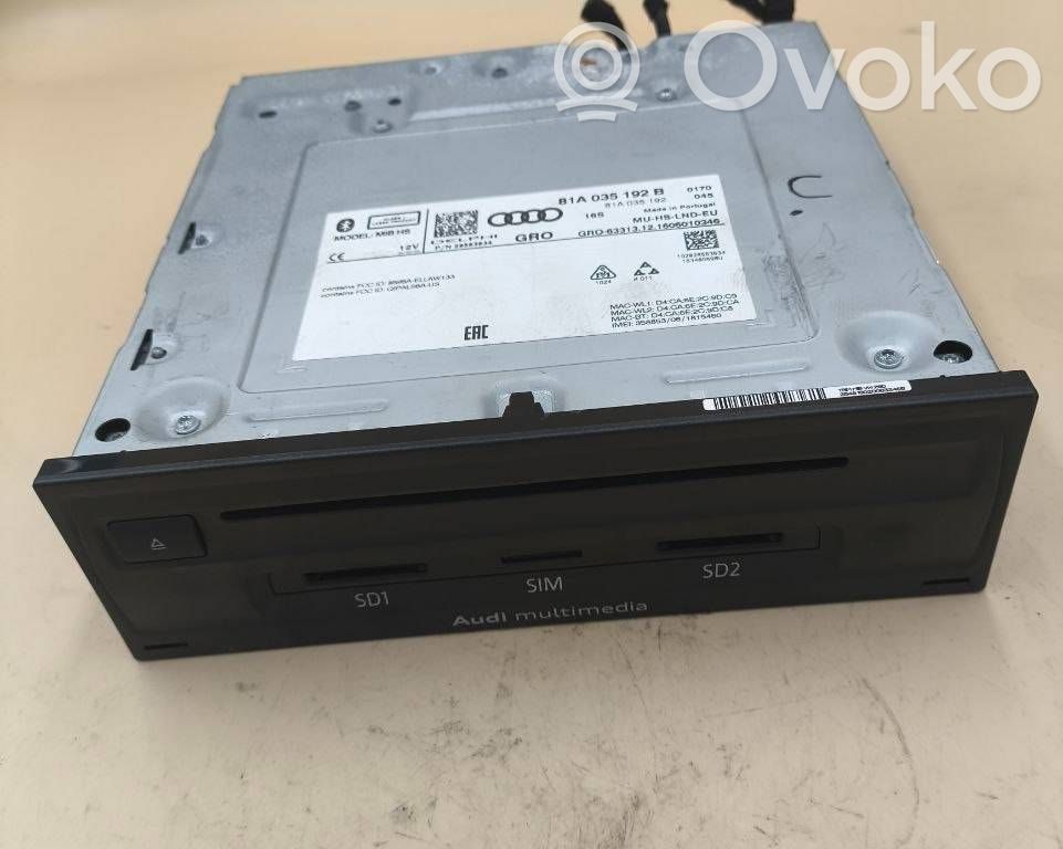 GPS navigation control unit/module   81A035192B,81A035192