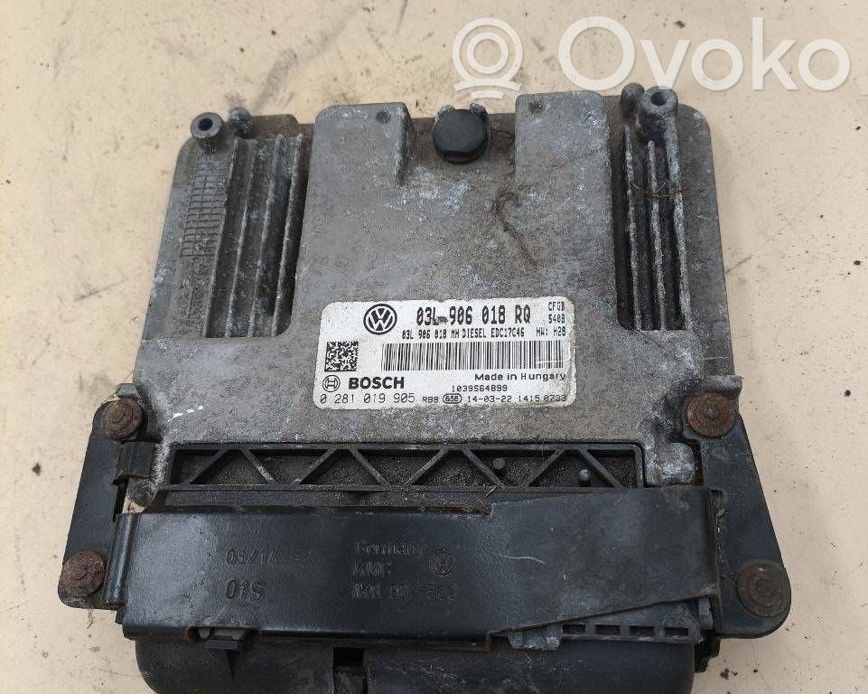 Skoda Superb B6 (3T) Engine control unit/module 