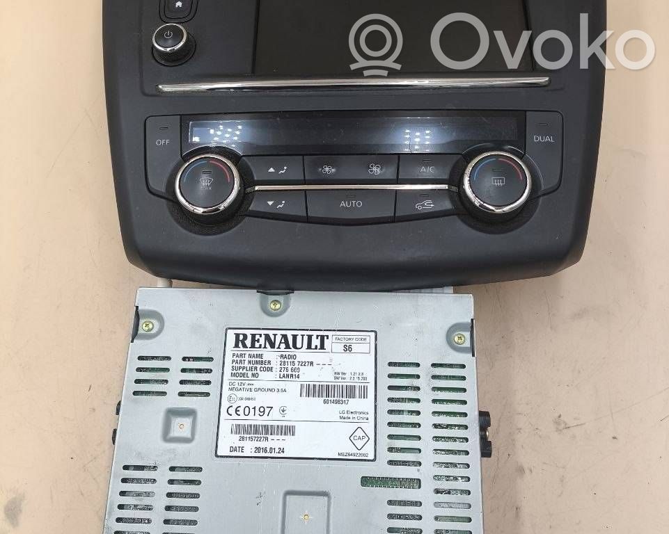 Renault Kadjar Unidad central de control multimedia 