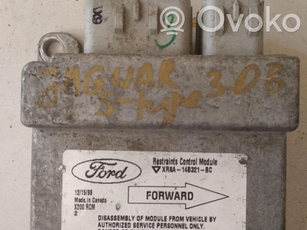 Unidad de control/módulo del Airbag   XR8A14B321BC
