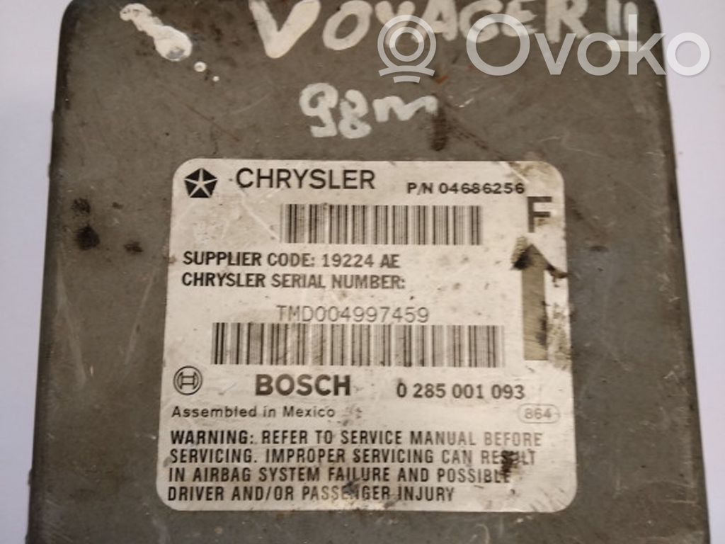 Airbag control unit/module   0285001093