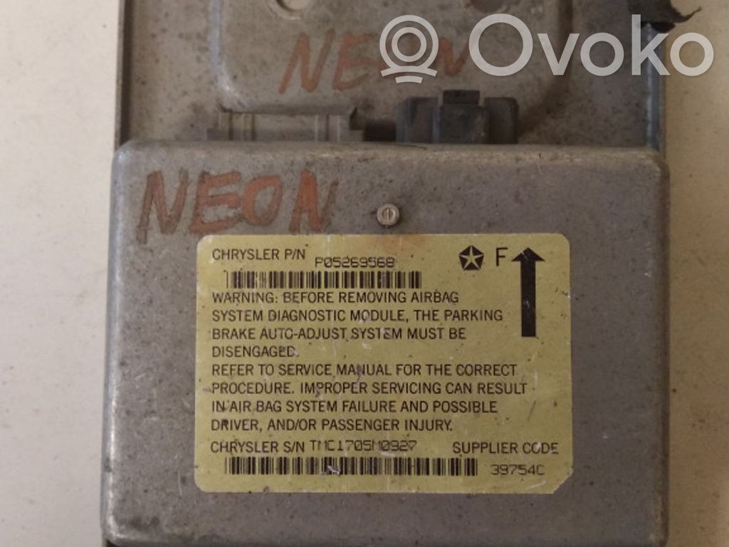 Airbag control unit/module   P05269568