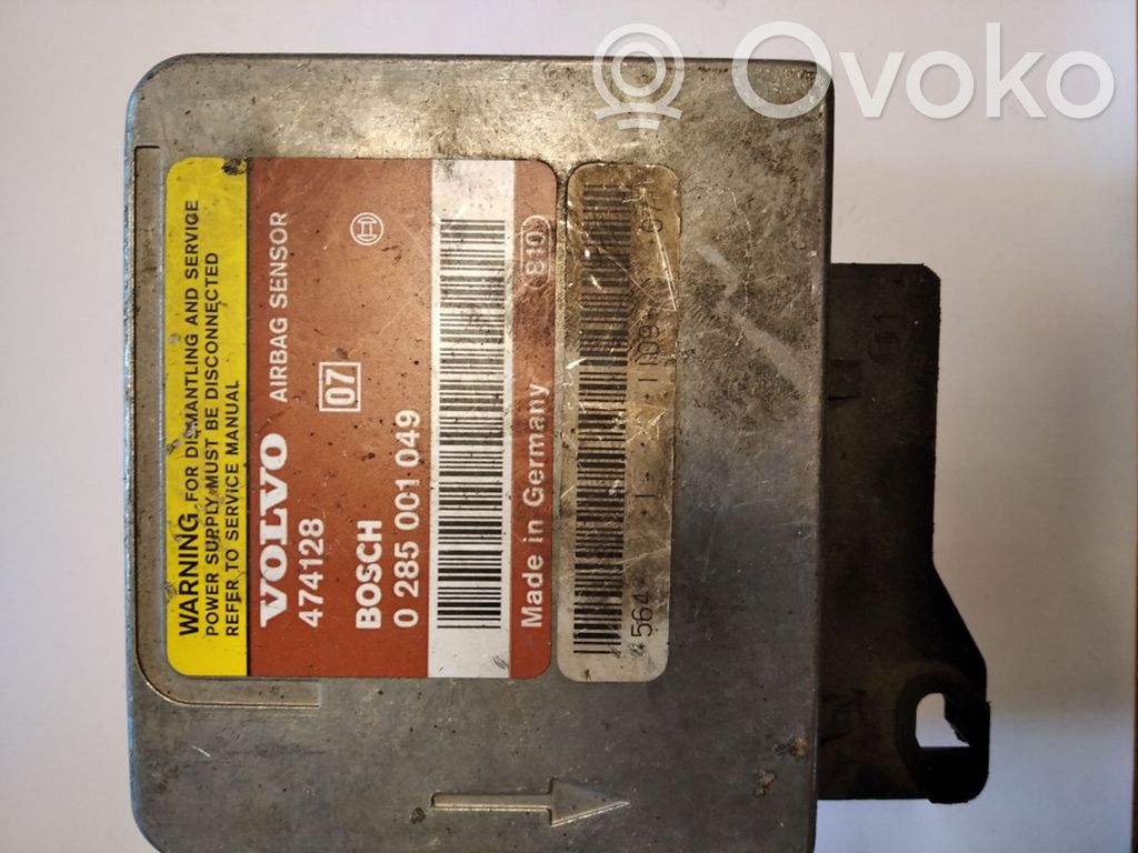 Airbag control unit/module   0285001049,474128