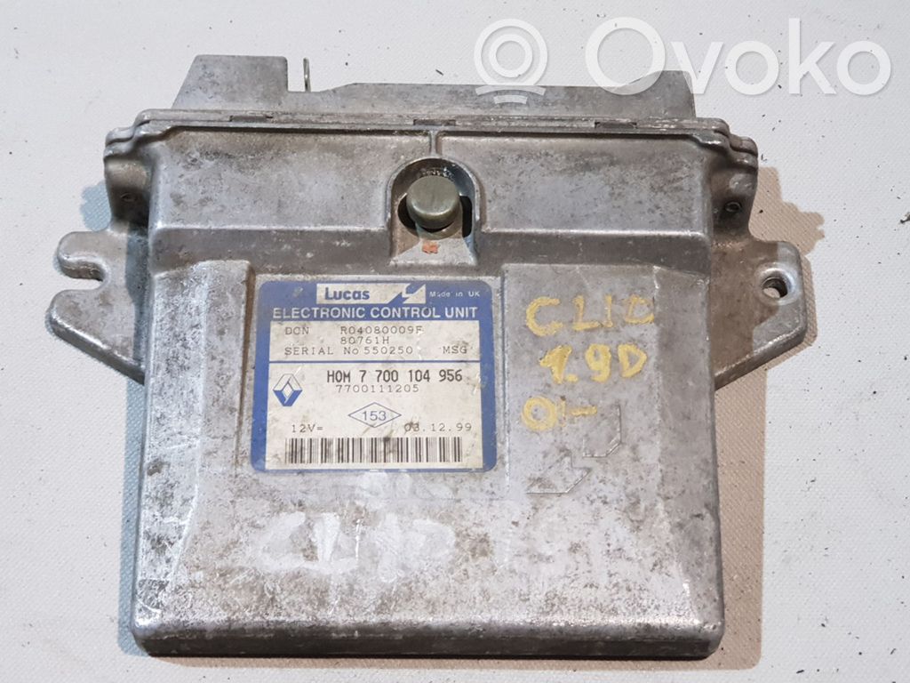 Renault Clio II Engine control unit/module 