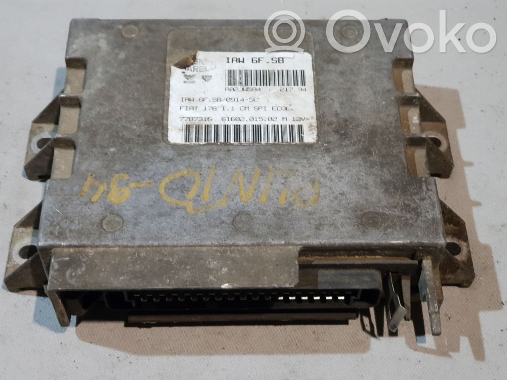 Fiat Punto (176) Engine control unit/module 