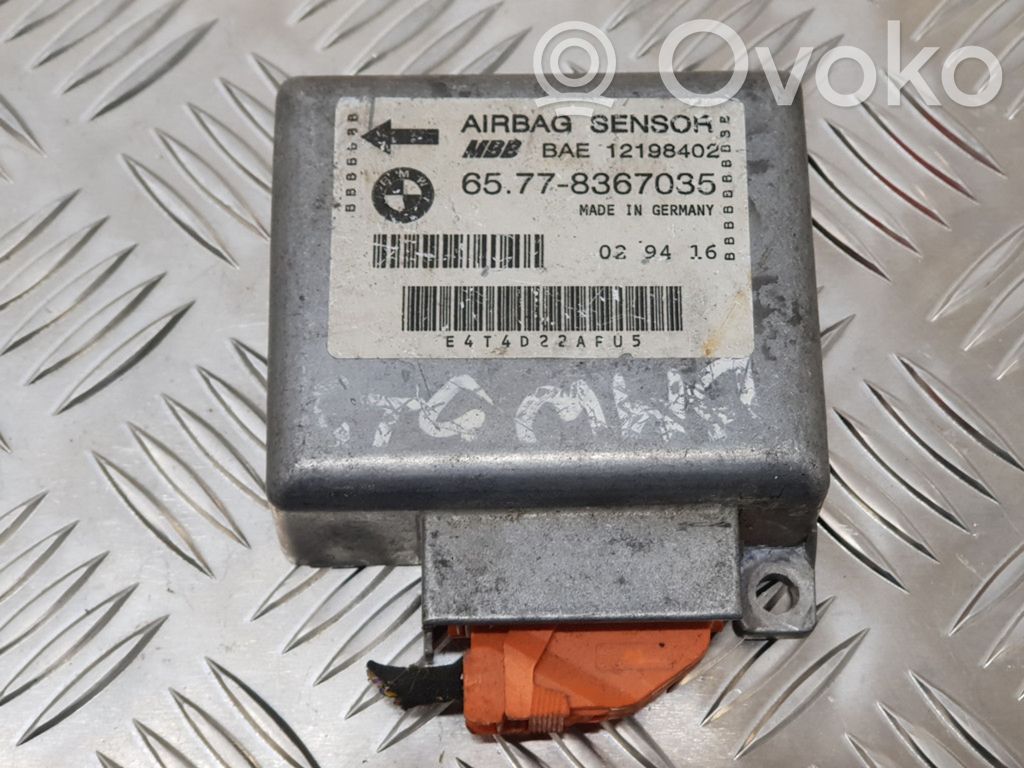 Airbag control unit/module   65778367035