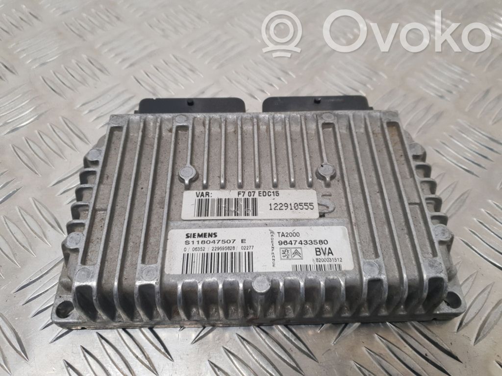 Citroen C5 Gearbox control unit/module 