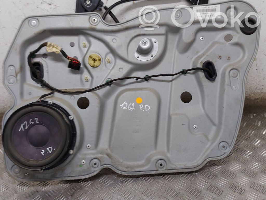 Volkswagen Touran I Priekšpusē elektriskā loga pacelšanas mehānisma komplekts 