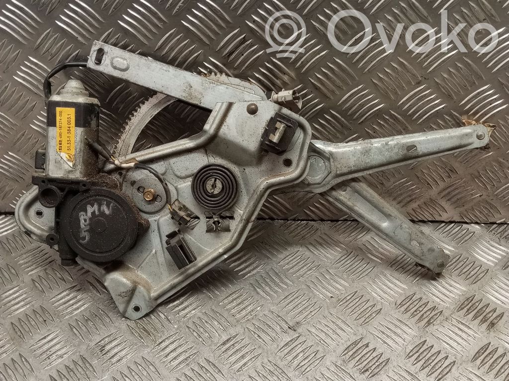 BMW 5 E34 Elektryczny podnośnik szyby drzwi przednich 