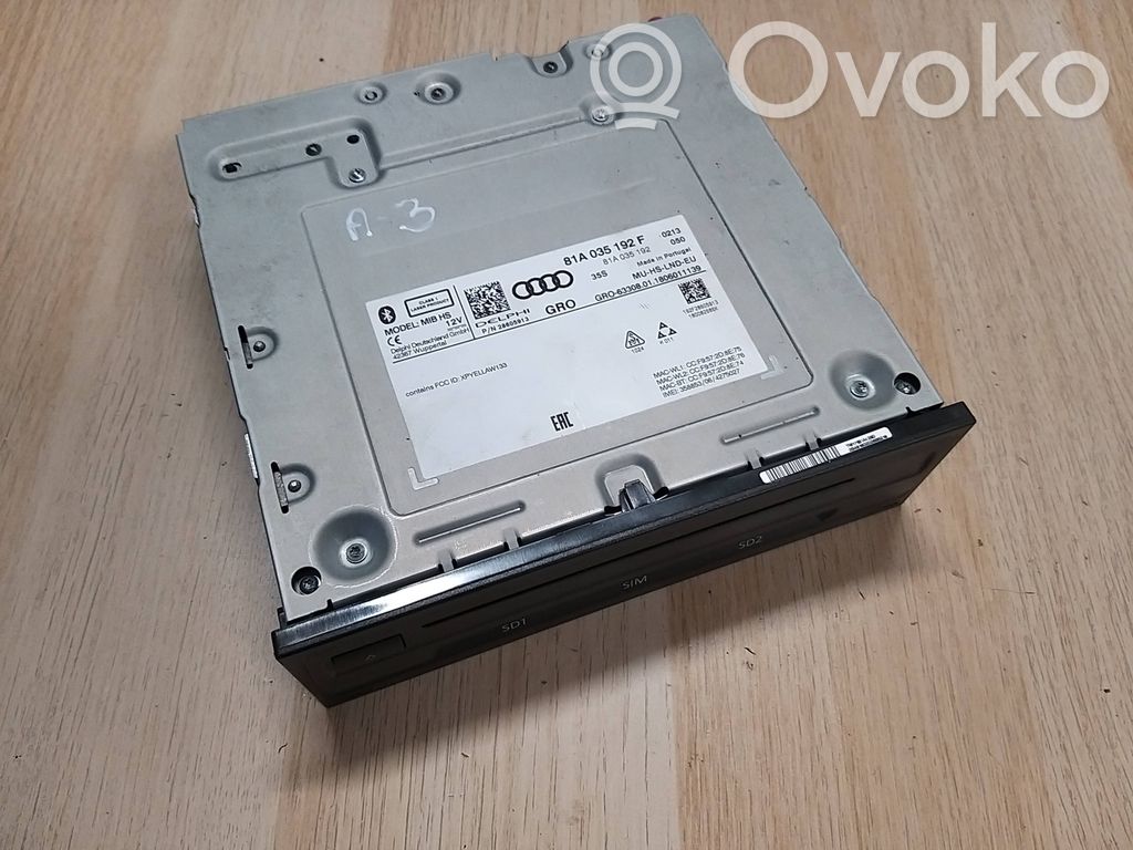 Audi A3 S3 8V Radio/CD/DVD/GPS head unit 