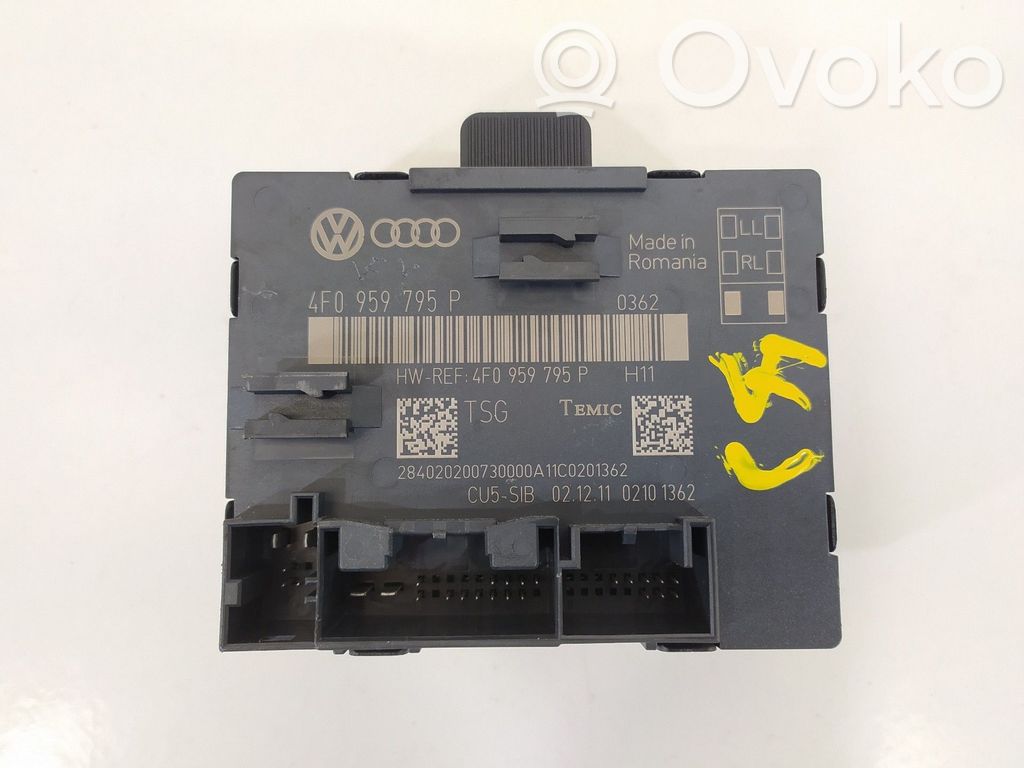 Módulo de confort/conveniencia   4F0959795P