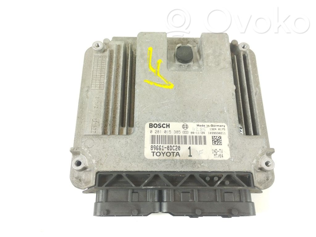Engine control unit/module   896610DC20,0281015385