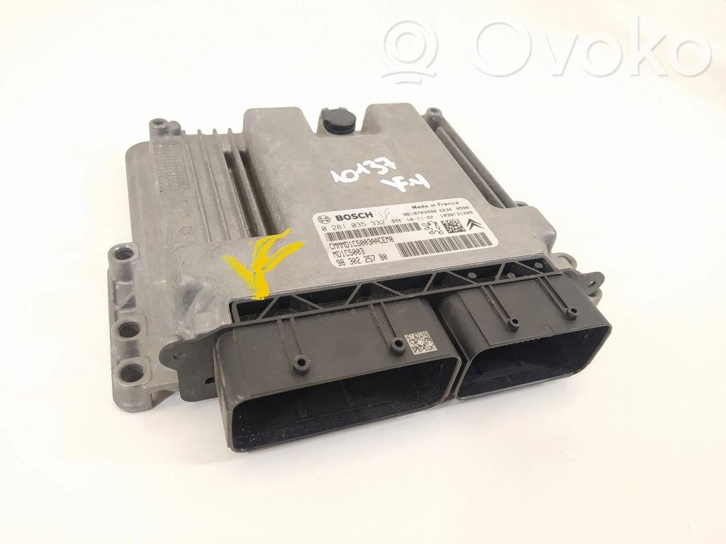 Engine control unit/module   9830225780,0281035332