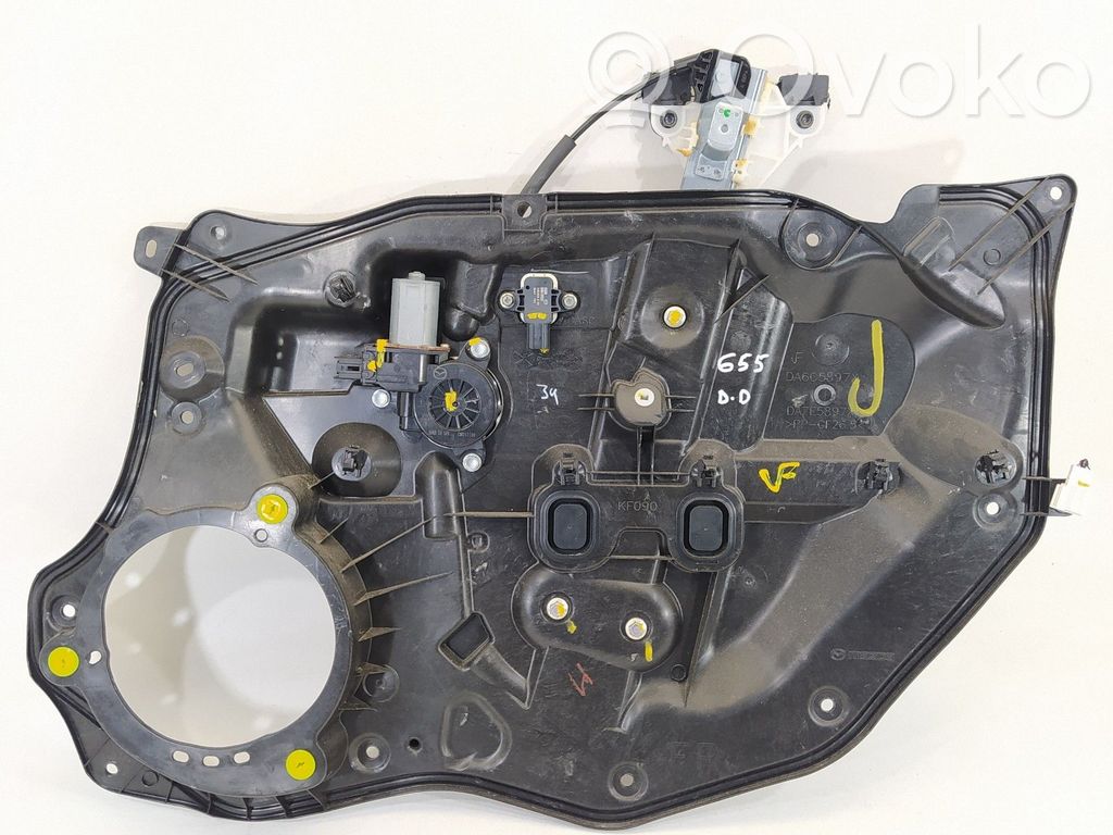 Regulador de ventanilla eléctrico de puerta delantera   DA6C5897X,BHN95858X,CM012790