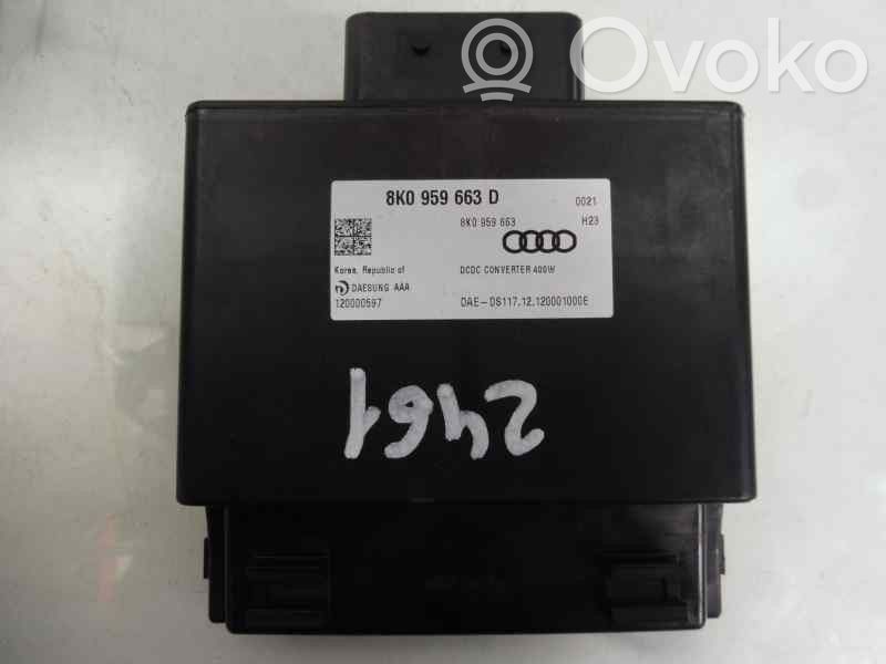 Otras unidades de control/módulos   8K0959663D