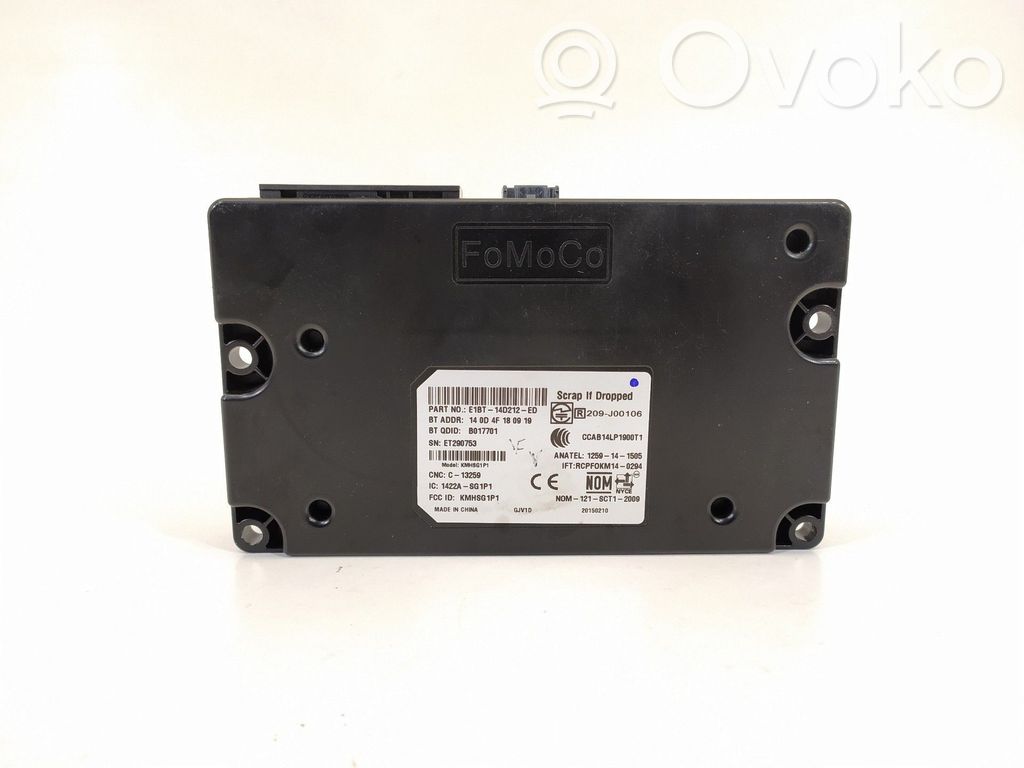 Ford Fiesta Other control units/modules 