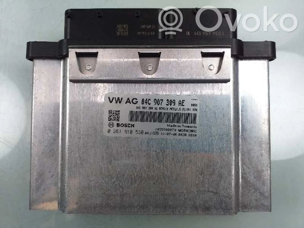 Engine control unit/module   04C907309AE,0261S10530