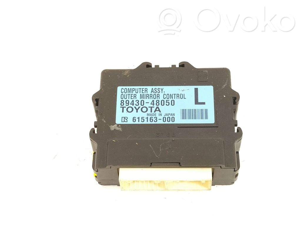 Other control units/modules   8943048050,615163000