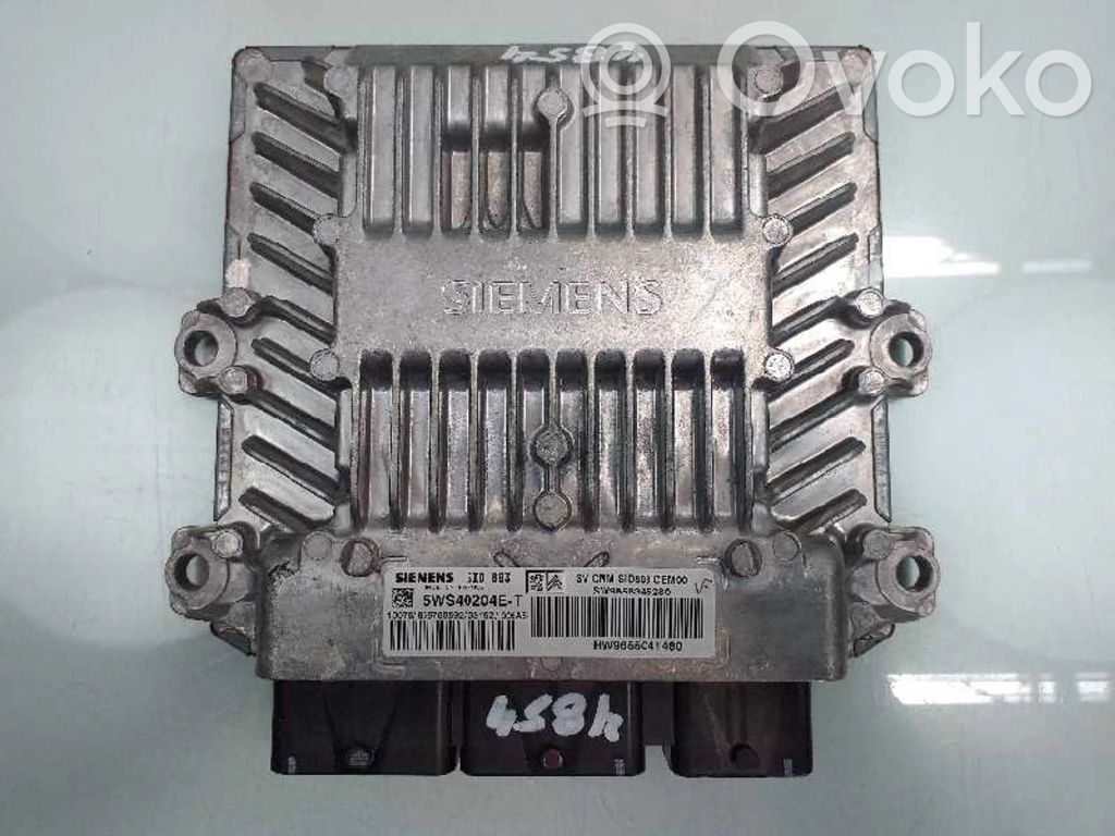 Engine control unit/module   9655041480,5WS40204E,9658345280