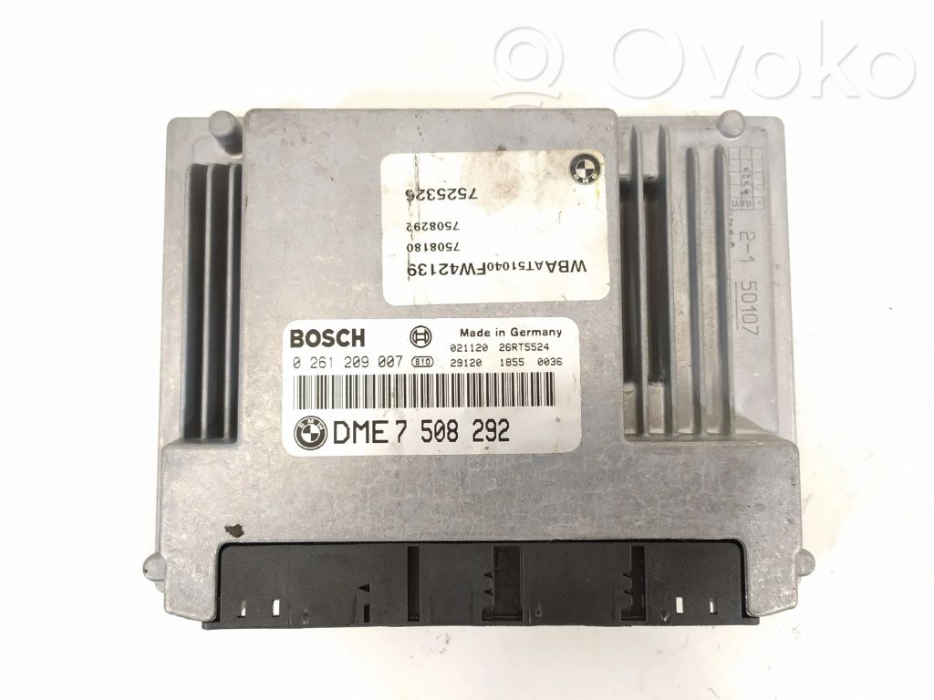 BMW 3 E46 Engine control unit/module 