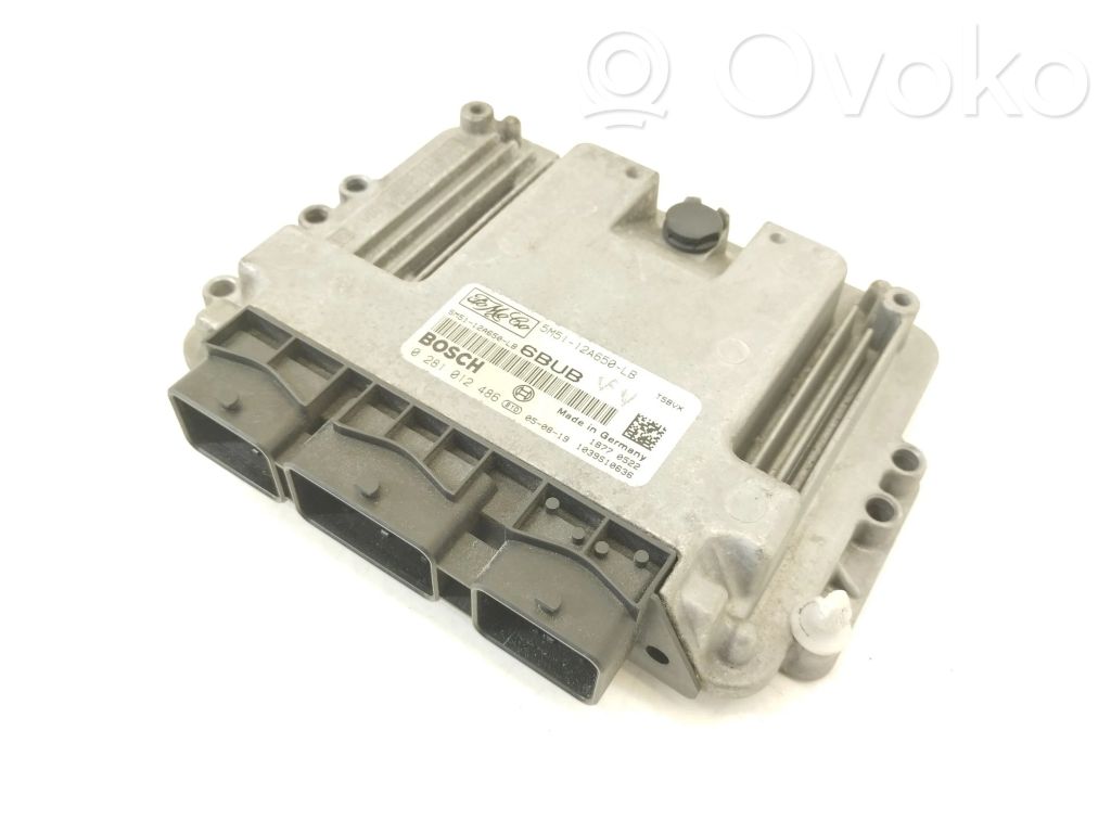 Engine control unit/module   5M5112A650LB,0281012486,6BUB