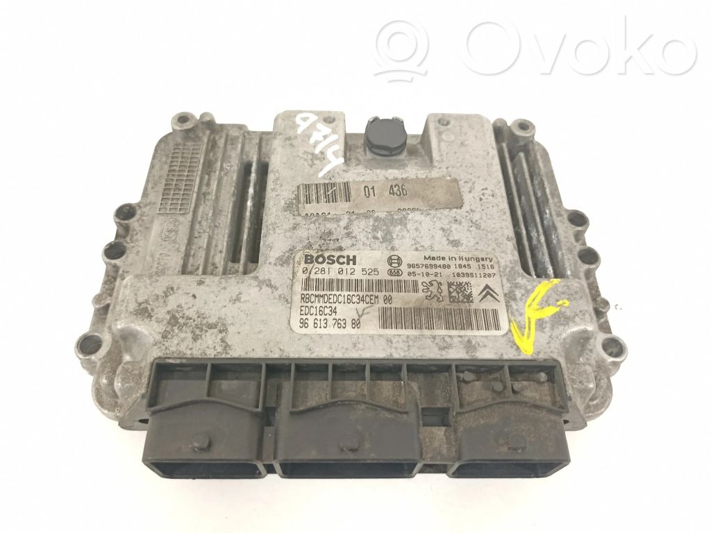 Peugeot 206 Engine control unit/module 