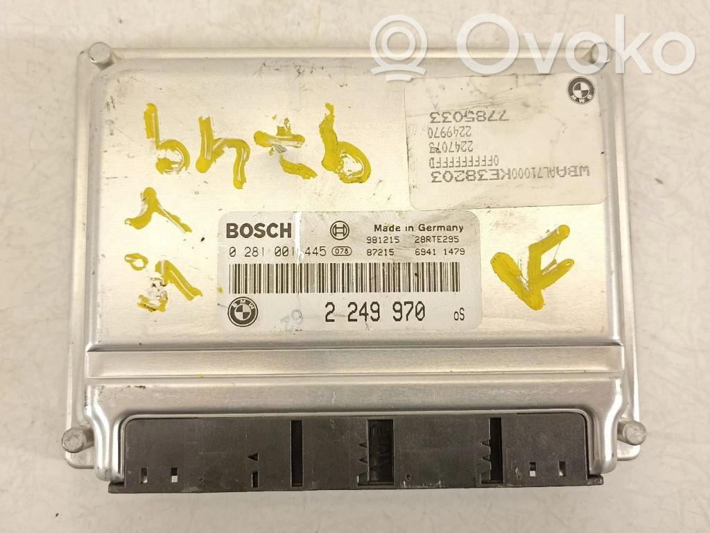 BMW 3 E36 Sterownik / Moduł ECU 