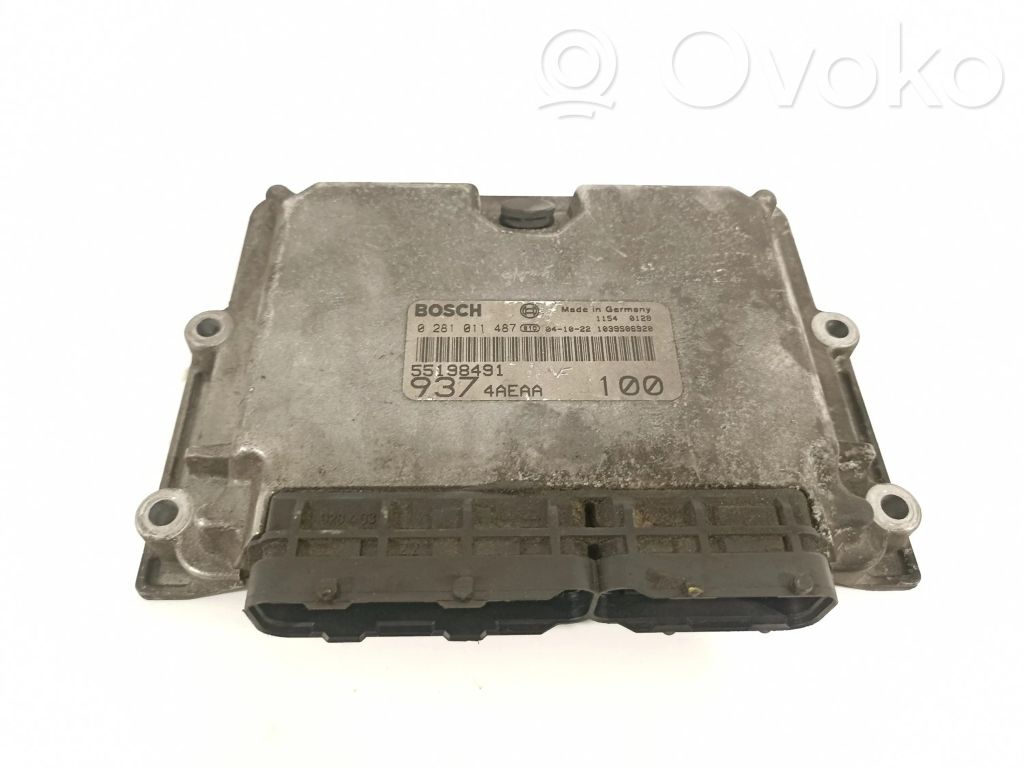 Alfa Romeo 147 Engine control unit/module 