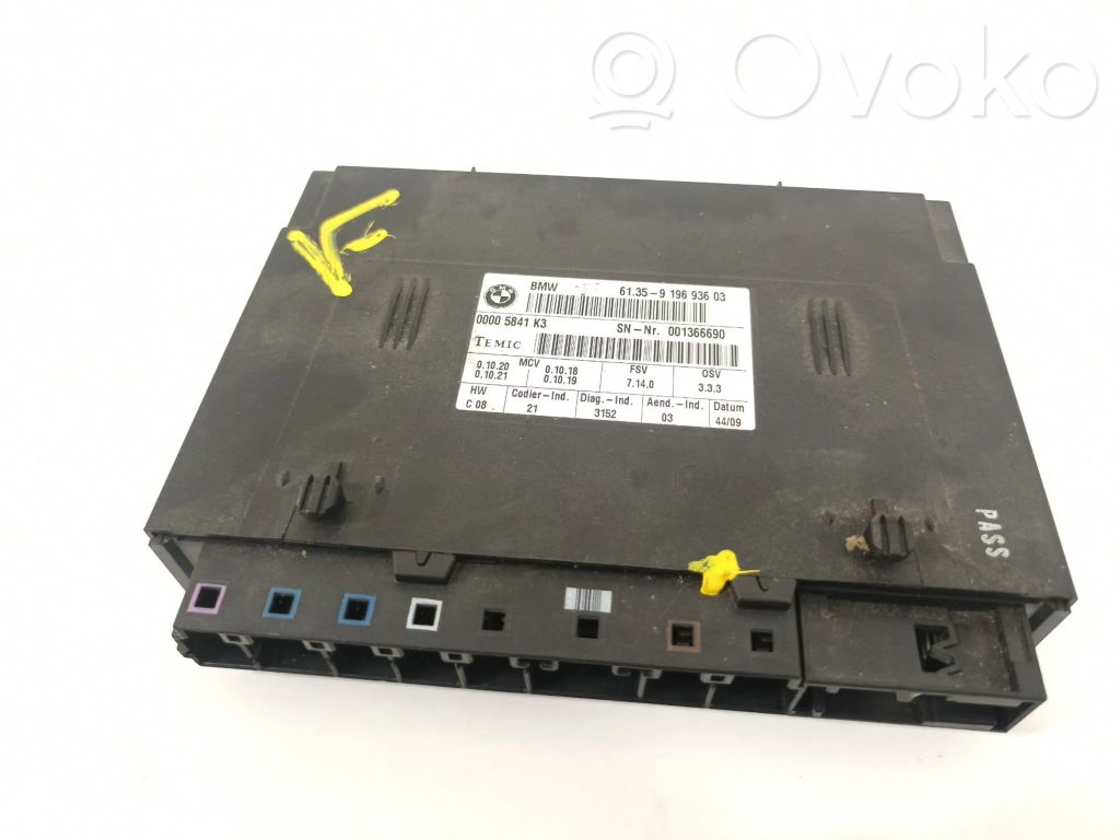 BMW X6 E71 Other control units/modules 