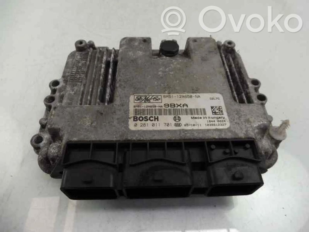 Engine control unit/module   6M5112A650NA,0281011701,9BXA