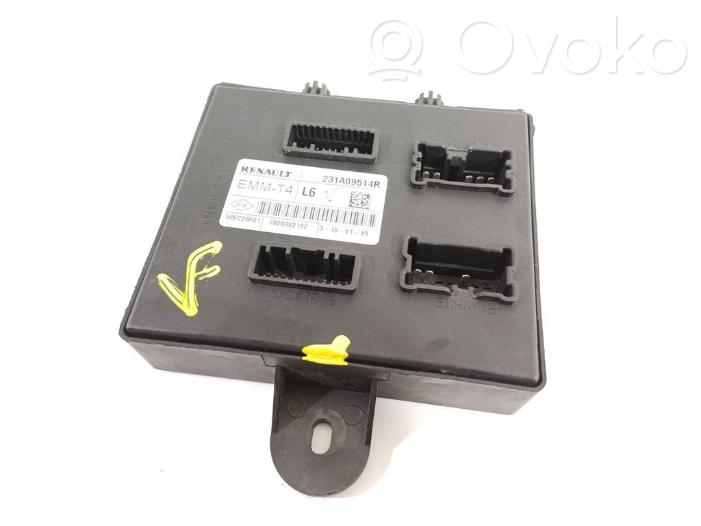 Other control units/modules   231A09514R,50EC26F01,EMMT4