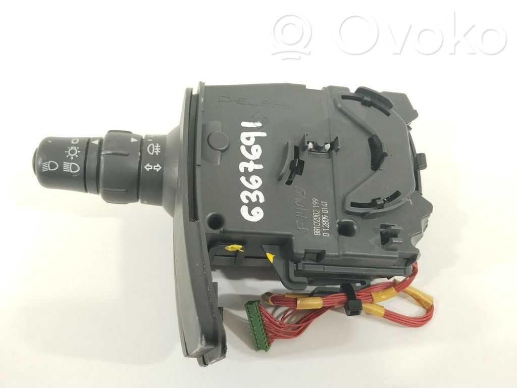 Renault Clio III Interruptor de control del panel de luces 