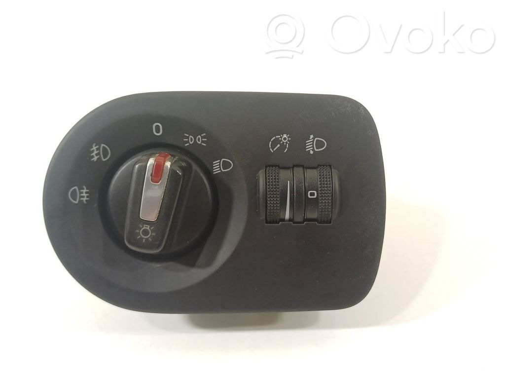Seat Leon (1P) Interruptor de control del panel de luces 