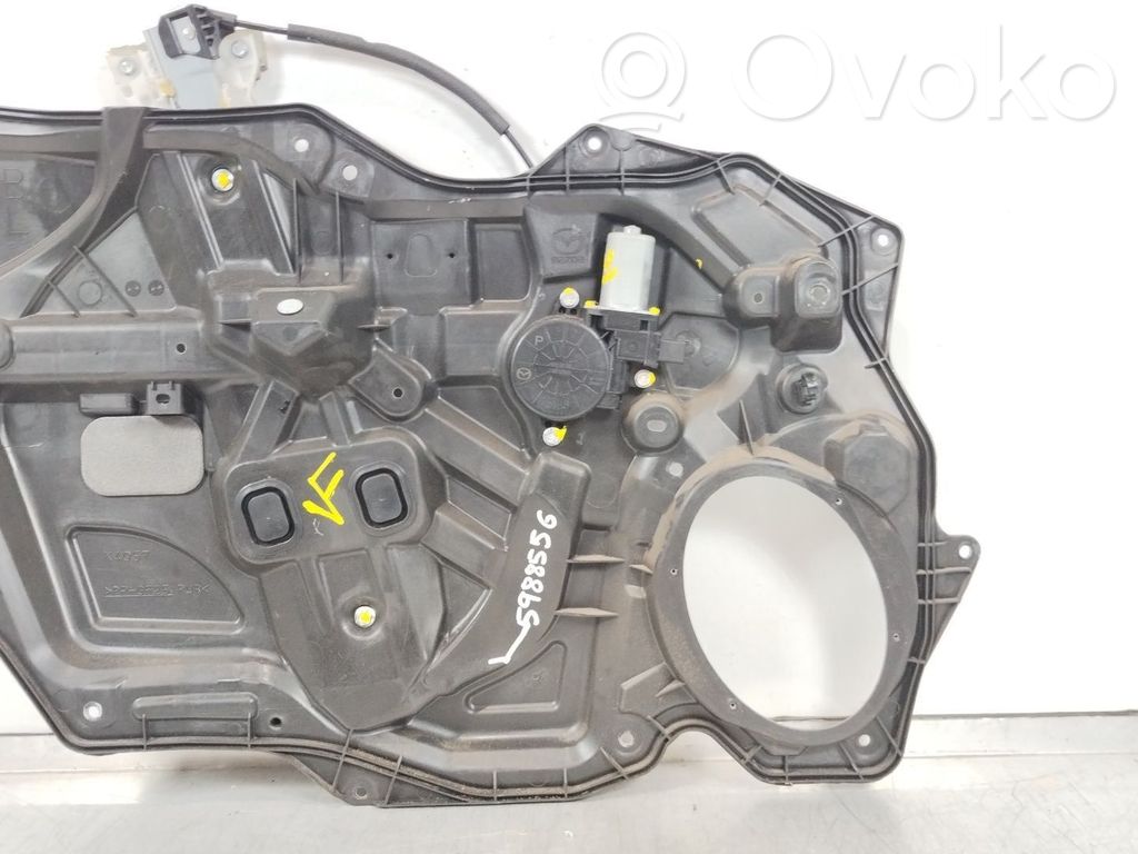 Mazda 3 II Regulador manual de la ventanilla delantera 