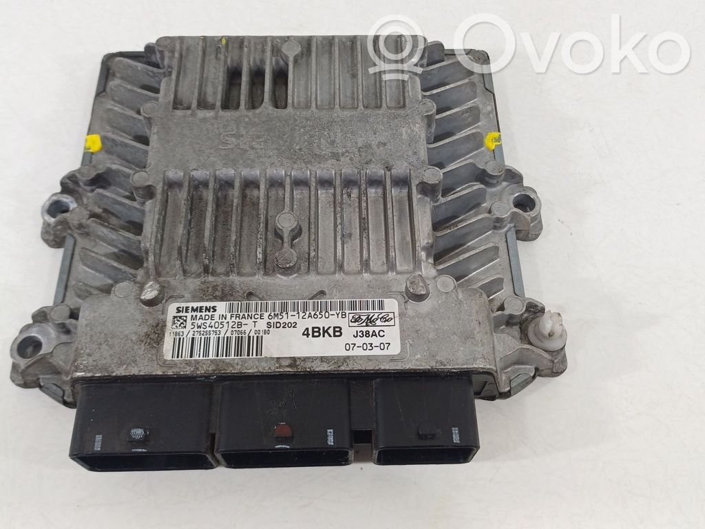 Engine control unit/module   6M5112A650YB