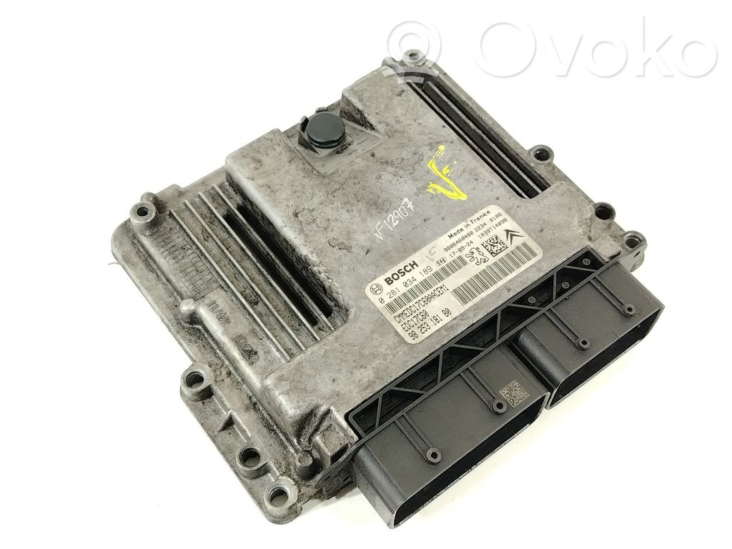 Engine control unit/module   9825318180,0281034189,9806460480